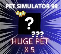 RANDOM  5 HUGE PET